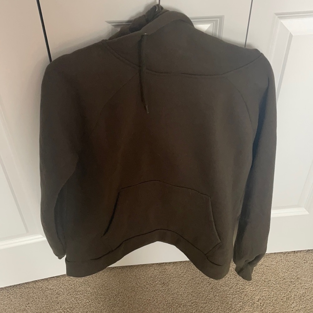 Cozy green sweatshirt